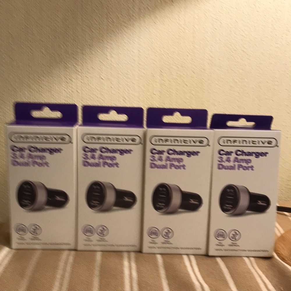 4 Car chargers